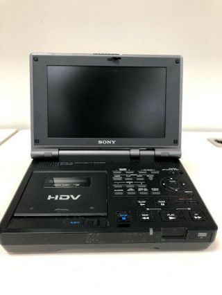 Sony Gv - Hd700 Hdv 1080i Deck Hd Minidv Player Recorder Walkman Gvhd700 Hd 700