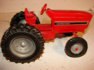 Vintage Ertl Red International Ih Metal Die Cast Tractor Toy 1:16 Ertl Stk 415