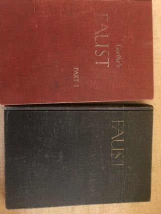 Goethe’s Faust Part 1,  Faust Vocabulary Complete German - English Hc
