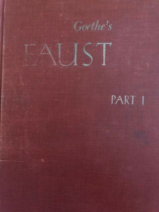 Goethe’s Faust Part 1,  Faust Vocabulary Complete German - English HC 2