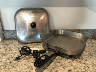 Sunbeam The Best Electric Appliance Made : Vintage Skillet Frying Pan