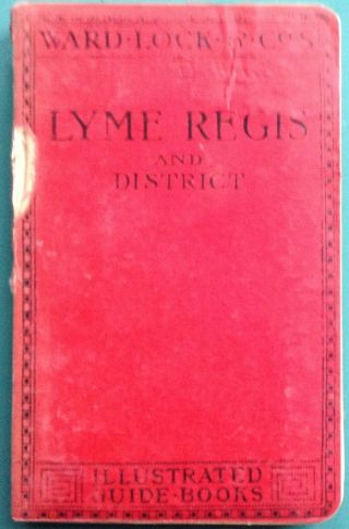 Ward Lock Red Guide - Lyme Regis And District 4th Ed Revised Vintage 1910