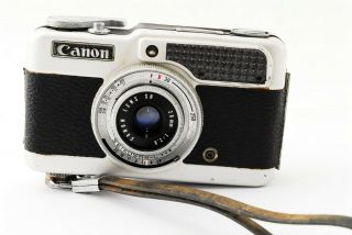 Canon Demi Vintage Half Frame Camera W/ 28mm F2.  8 Lens From Japan 01222