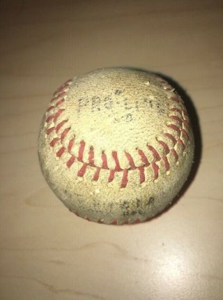 Vintage Pro Line Corkball Cork Ball Mini Baseball Leather Or Horsehide Cover W@w