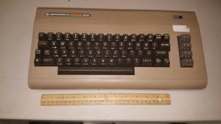 Vintage Commodore 64 Computer Keyboard Only,  No Cord,