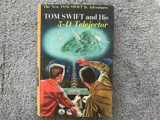 Tom Swift Jr 24 1964 Tom Swift And His 3 - D Telejector Victor Appleton