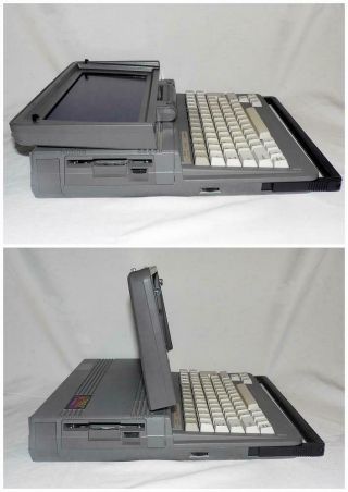 RARE DATAVUE SPARK PORTABLE COMPUTER LAPTOP,  Power Source CASE & 21 Floppy Disk 4