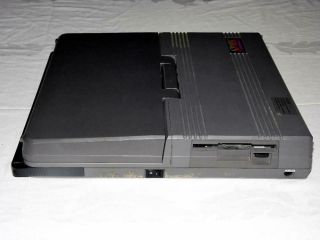 RARE DATAVUE SPARK PORTABLE COMPUTER LAPTOP,  Power Source CASE & 21 Floppy Disk 7