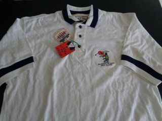 Universal Studios Golf Club Vintage Polo Shirt Cutter & Buck Xl Usa Made