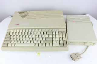 Vintage Vtcl Laser 128 Personal Computer With External Fd100 Floppy Disk Drive