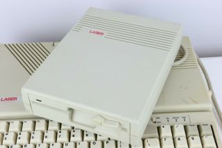VINTAGE VTCL LASER 128 PERSONAL COMPUTER WITH EXTERNAL FD100 FLOPPY DISK DRIVE 5