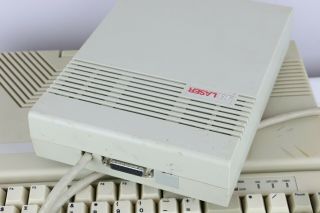 VINTAGE VTCL LASER 128 PERSONAL COMPUTER WITH EXTERNAL FD100 FLOPPY DISK DRIVE 6