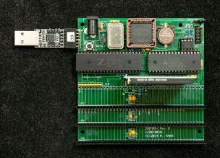 Z80mb64,  22 Mhz Z80 Single Board Computer,  3 Rc2014 Expansion Slots,  Cp/m Cpm