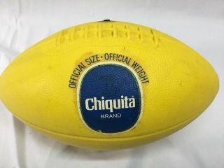 Chiquita Banana Promotional Football - Vintage - Air Tight - 1971 3
