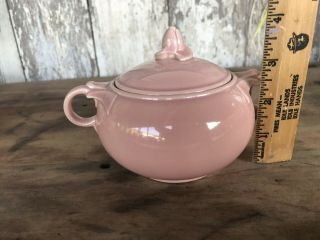 Luray Pastels Pink Sugar Bowl By Taylor Smith & T (ts&t) Vintage 1940’s
