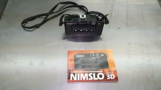 Nimslo 35mm Quadra Lens 3d Camera,  Instructions,