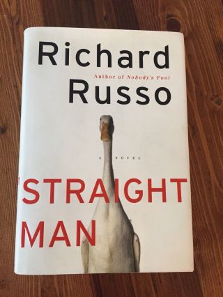 Straight Man By Richard Russo Signed