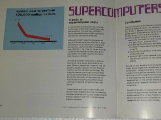 1979 LASL SUPERCOMPUTERS CRAY - 1 CDC UNIVAC VINTAGE COMPUTERS LOS ALAMOS LABS 6