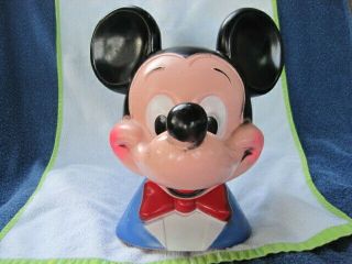 Vintage 1971 Mickey Mouse Head Bank