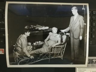 James Whale,  Elsa Lanchester,  " Bride Of Frankenstein " Vintage Press Photo 52