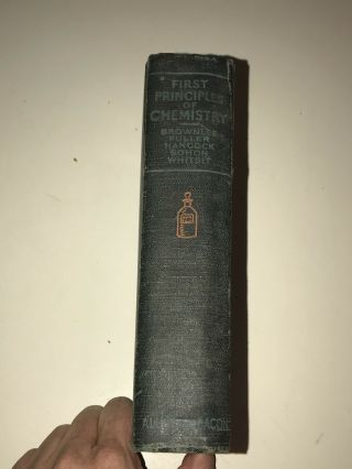 First Principles Of Chemistry - Brownlee - 1931 - Norwood Press 3