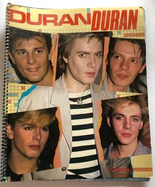 Vintage 1984 Duran Duran By Waldo Jeffers Fan Photo Book