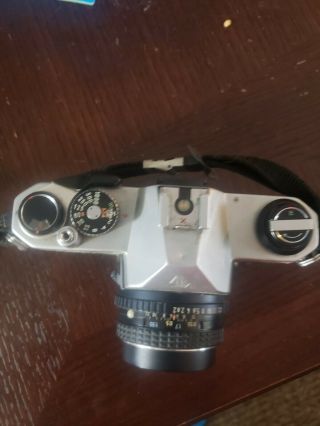 Pentax K1000 SE Camera Body,  Strap Vintage,  50mm lens Asahi 2