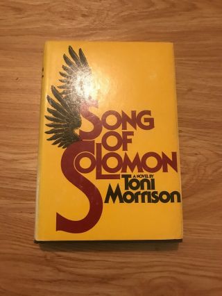 Signed //\\ Toni Morrison - Song Of Solomon - 1977 Nobel Winner