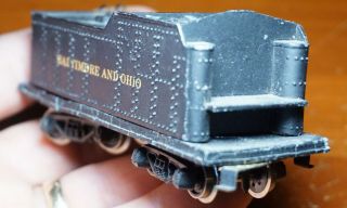 Diecast B&o Steam Locomotive Tender - Vintage Ho