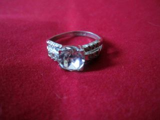 Vintage Sterling Silver Ring American Chief Head Dress Hallmark Size 8