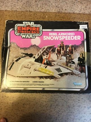 Vintage Star Wars Snowspeeder With Box (boxes)