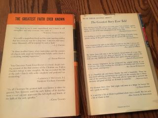 2:VTG 1949 Fulton Oursler:Greatest Faith Ever Known & Greatest Story Ever Told 2