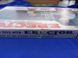 Vintage 1951 A.  C.  Gilbert Co.  Erector Set 2&1/2 With Booklett and Insert 6
