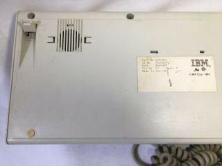 vintage 1984 IBM KEYBOARD model M 1394064 w/ removable cord clicky keys 6