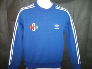 Vintage Adidas Iceland 1980 Football Shirt/ Training