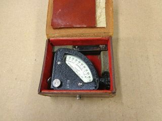 Vintage Shore Durometer Type A Hardness Tester With Leather Snap Case