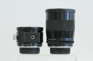 Vivitar Series 1 90mm F2.  5 Macro Lens w/Caps & Macro Adapter MD Mt. 4