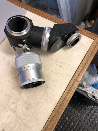 Leica Leitz Germany Visoflex 1 Screw Mount Leica Camera Attachments Eyepiece