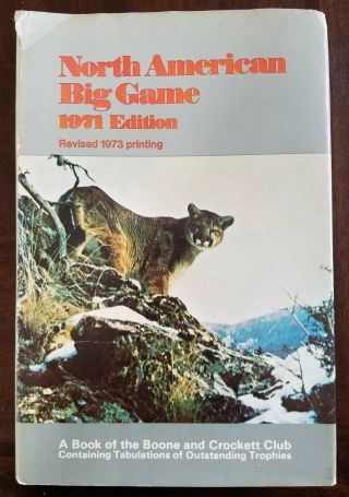 North American Big Game,  1971 Edition