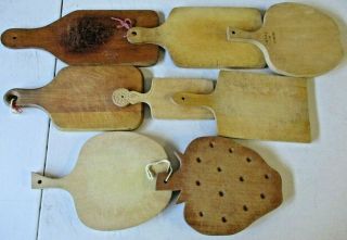 8 Wood Cutting Boards Vermont Apple Strawberry Vintage