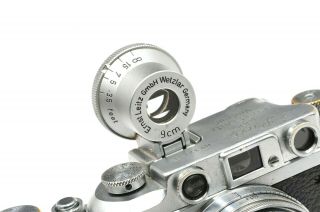 E.  Leitz Wetzlar,  Leica 90 Mm Viewfinder Sgvoo (brilliant Finder)