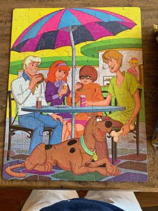Vintage 1974 Hanna Barbera Scooby Doo Where Are You? 100 Pc Whitman Puzzle