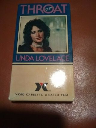 Vintage Deep Throat Movie Vhs Classic Linda Lovelace 1979