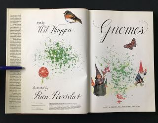 Vtg 1977 Rien Poortvliet Gnomes Book HC DJ Wil Huygen 1st English Translation Ed 5