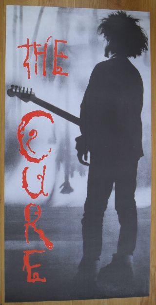 The Cure Vintage Poster Huge 60 " X30 " Gothic Wave