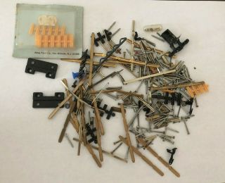 Vintage Ho Train Track Connectors And Other Parts (bachmann,  Tyco,  Athearn)