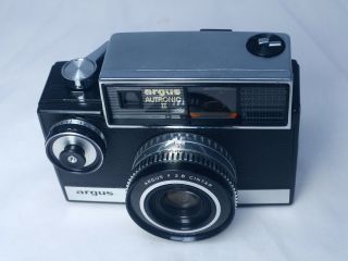 Argus Autronic Ii Vintage Rangefinder Film Camera Cintar 50mm F/2.  8 Lens Usa