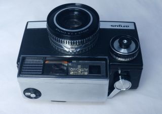 ARGUS Autronic II Vintage Rangefinder Film Camera Cintar 50mm f/2.  8 Lens USA 5