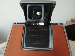Polaroid SX - 70 Instant Film Camera with Case 5