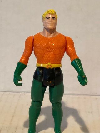 Vintage 1984 Powers Aquaman Action Figure by Kenner - DC Comics Stands 4